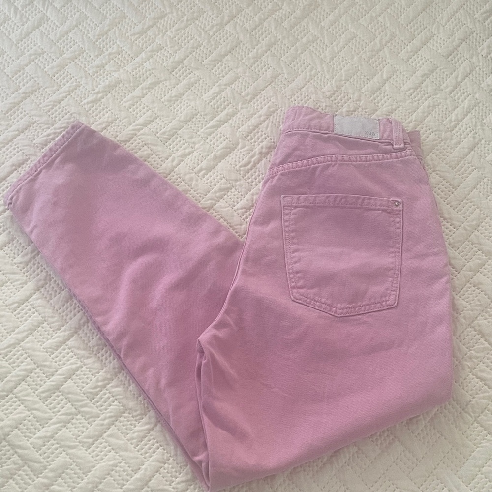 Zara soft pink Jeans US 6